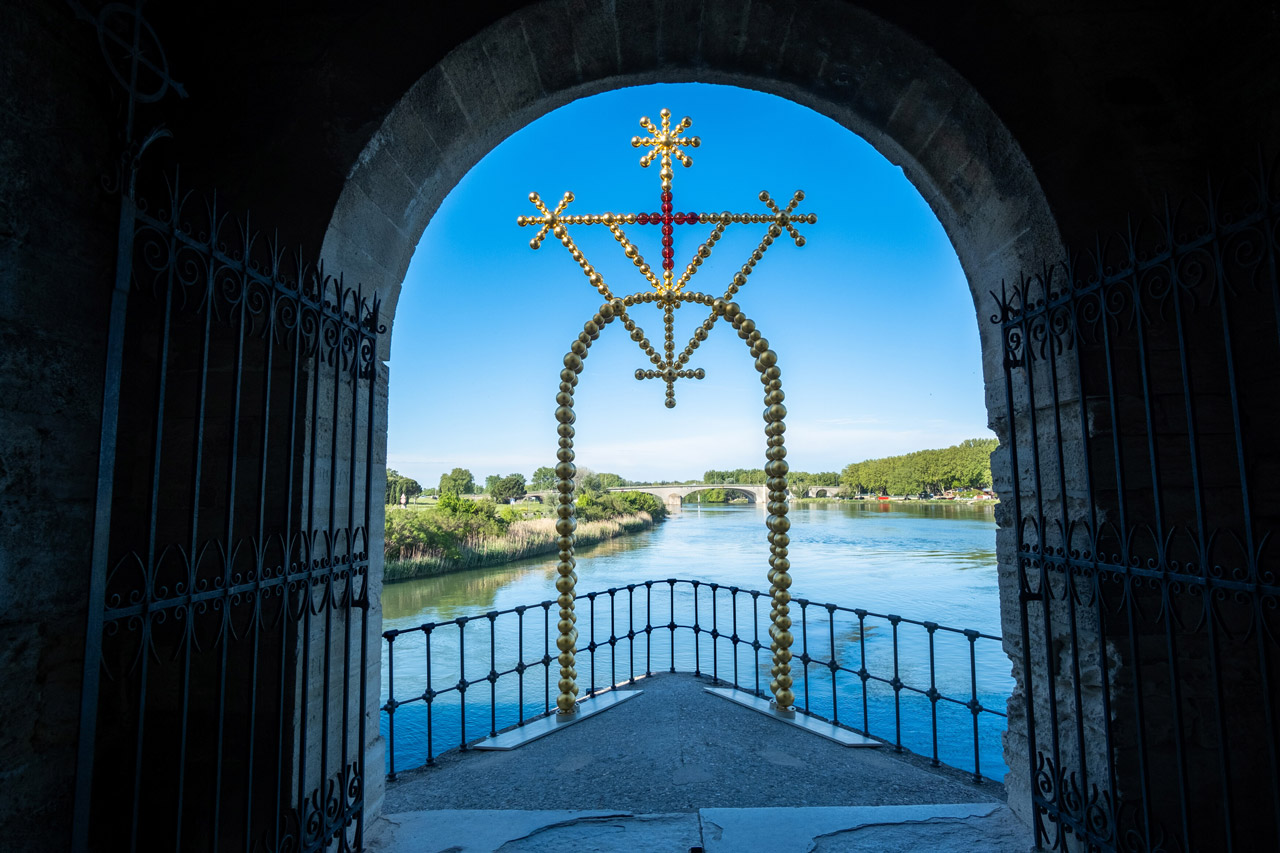 Othoniel COSMOS ou les Fantômes de l'Amour - Photo © O. Tresson / Avignon Tourisme
